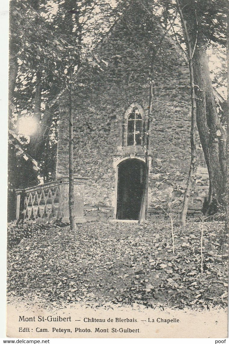 Mont-Saint-Guibert: Château De Bierbais --- La Chapelle --- 1900 - Mont-Saint-Guibert