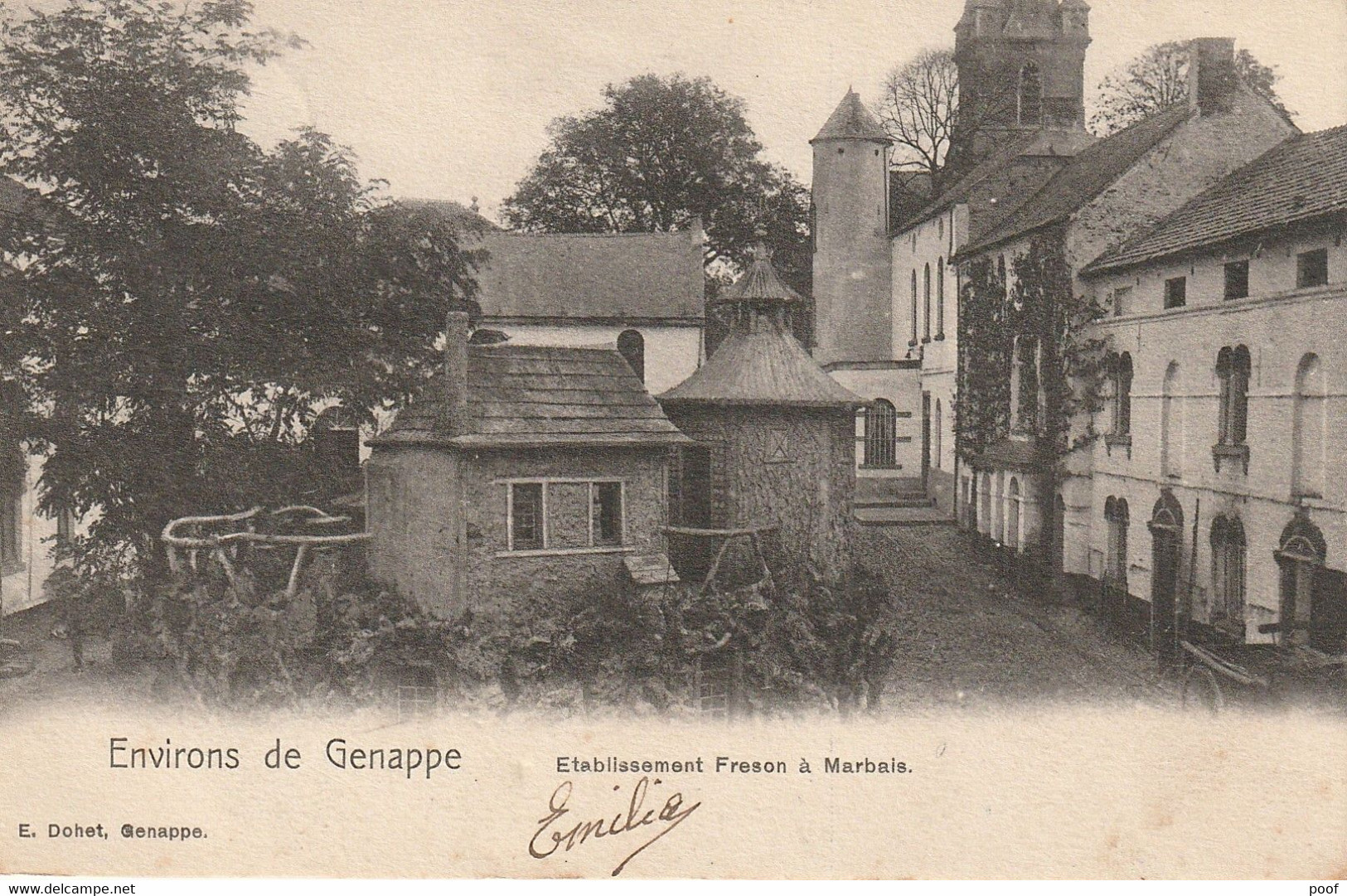 Marbais : Etablissement Freson ---- 1903 - Genappe