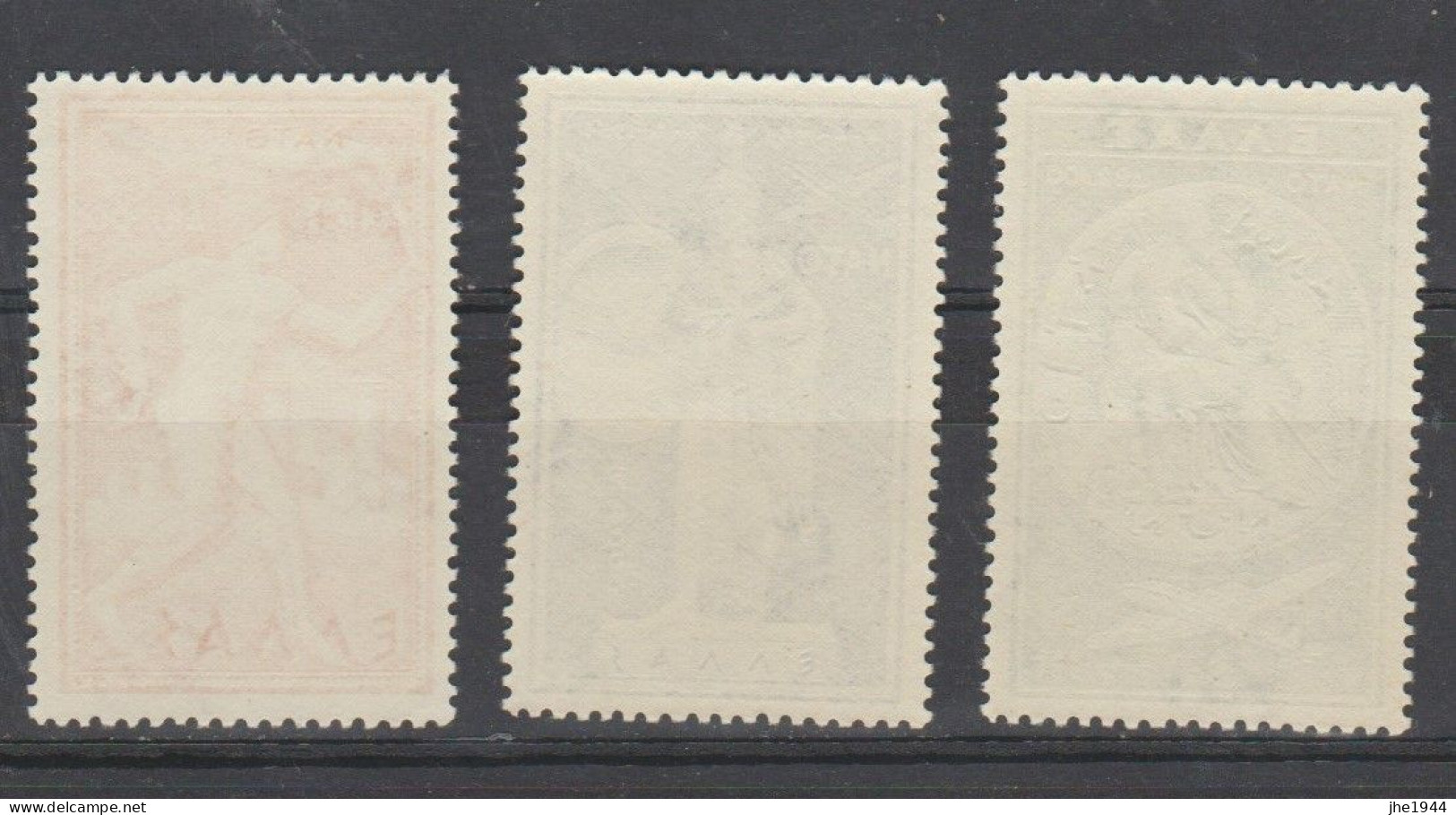 Grece Poste Aérienne N° 66 à 68 ** Neufs 5 éme Anniversaire OTAN - Unused Stamps