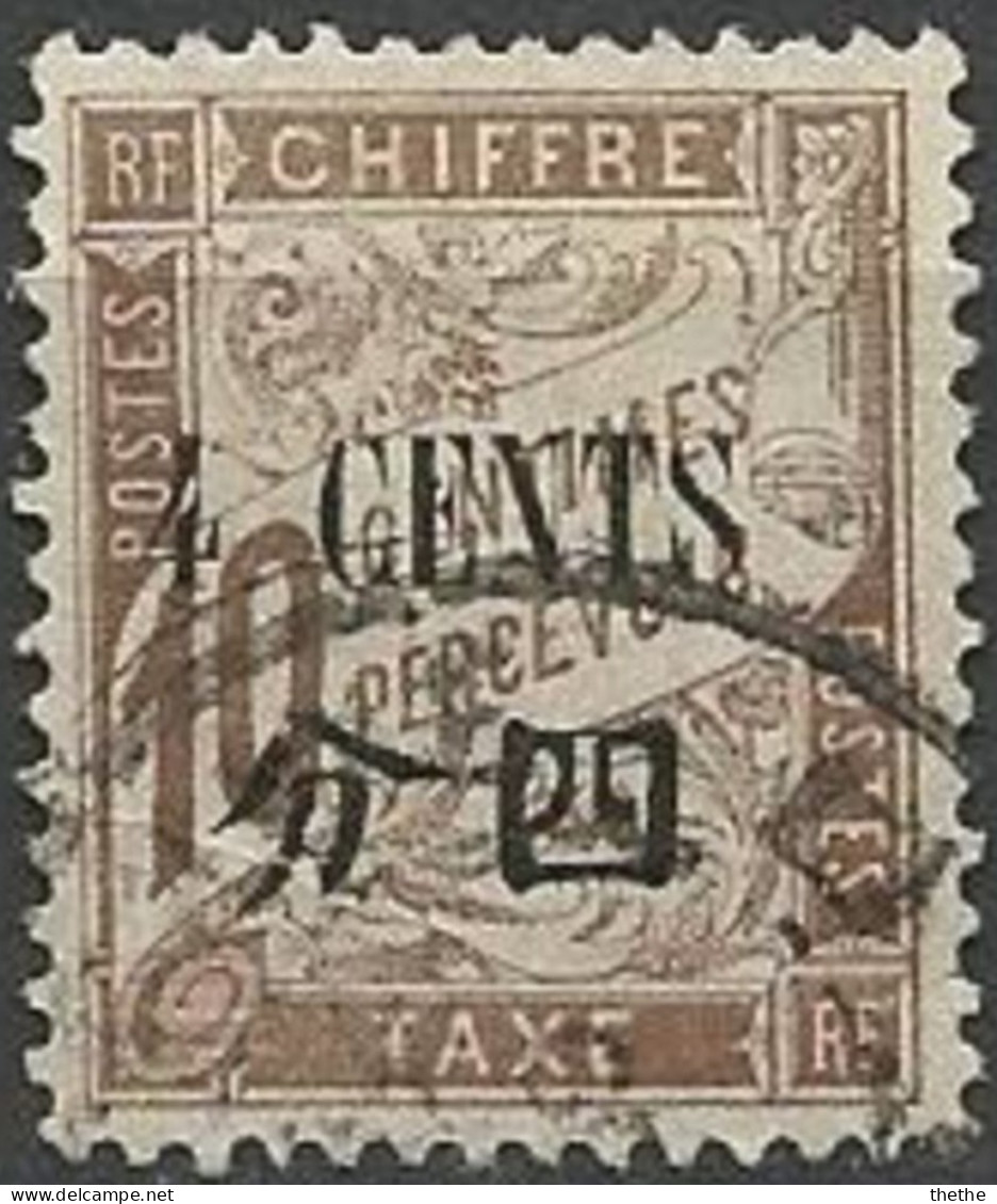 CHINE - Taxe - Postage Due