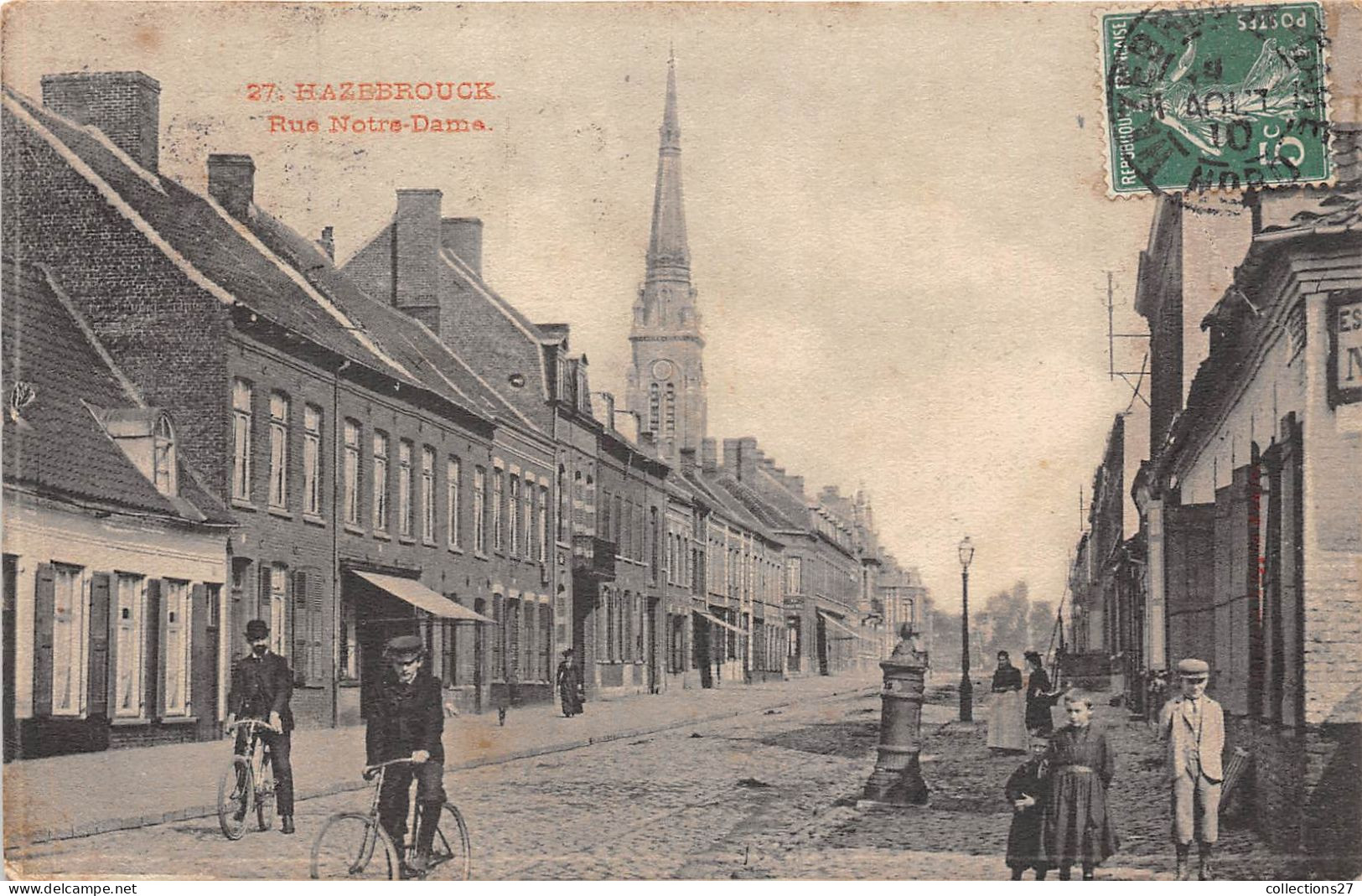 59-HAZEBROUCK- RUE NOTRE-DAME - Hazebrouck