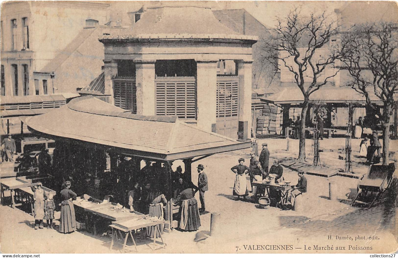 59-VALENCIENNES- LE MARCHE AUX POISSONS - Valenciennes