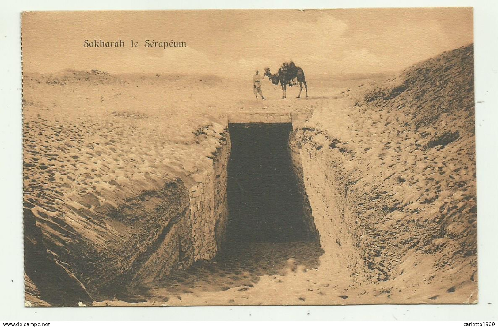 SAKHARAH  LE SERAPEUM 1910  - VIAGGIATA FP - Sonstige & Ohne Zuordnung