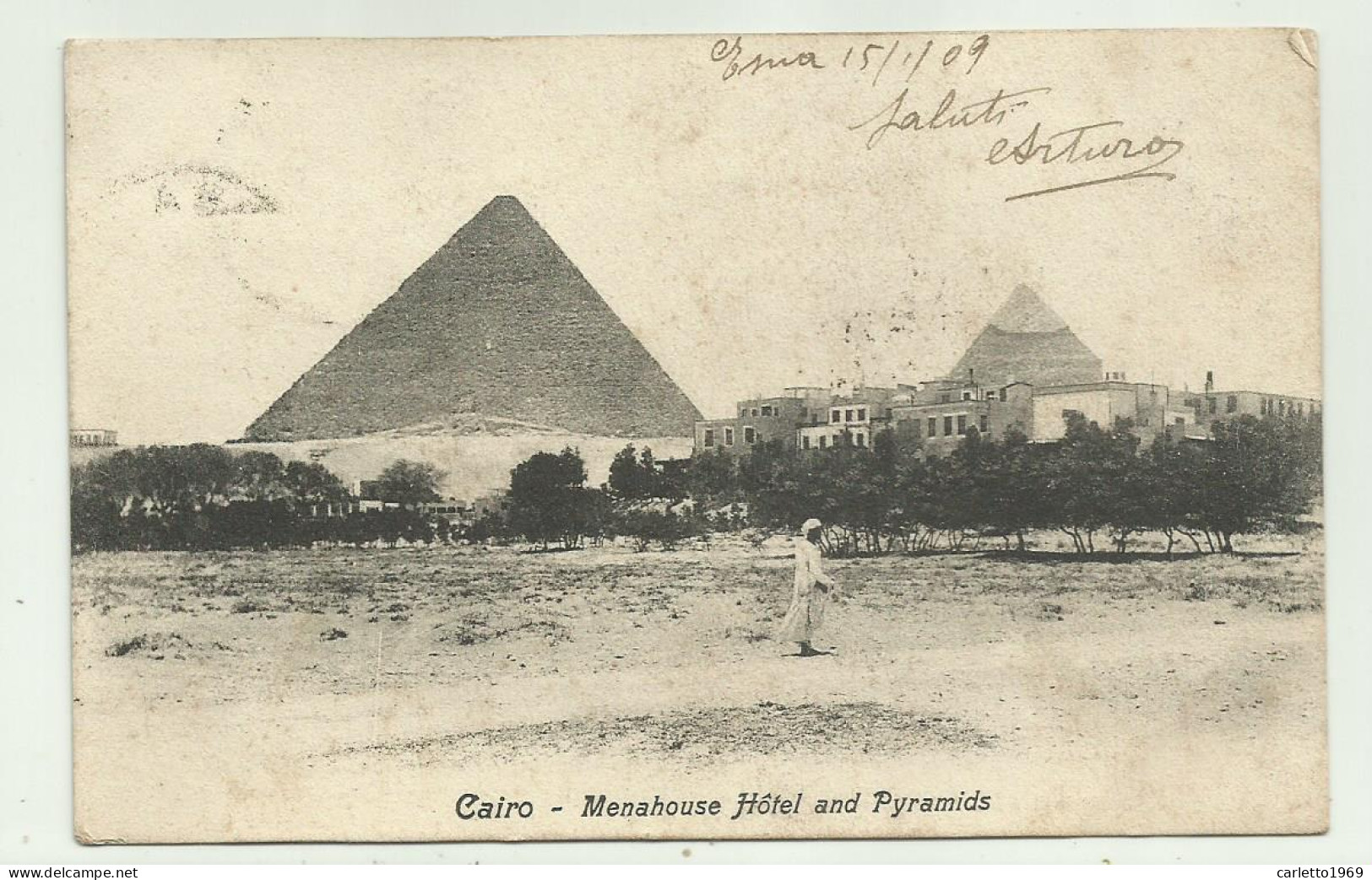 CAIRO - MENAHOUSE HOTEL AND PYRAMIDS   - VIAGGIATA FP - Gizeh