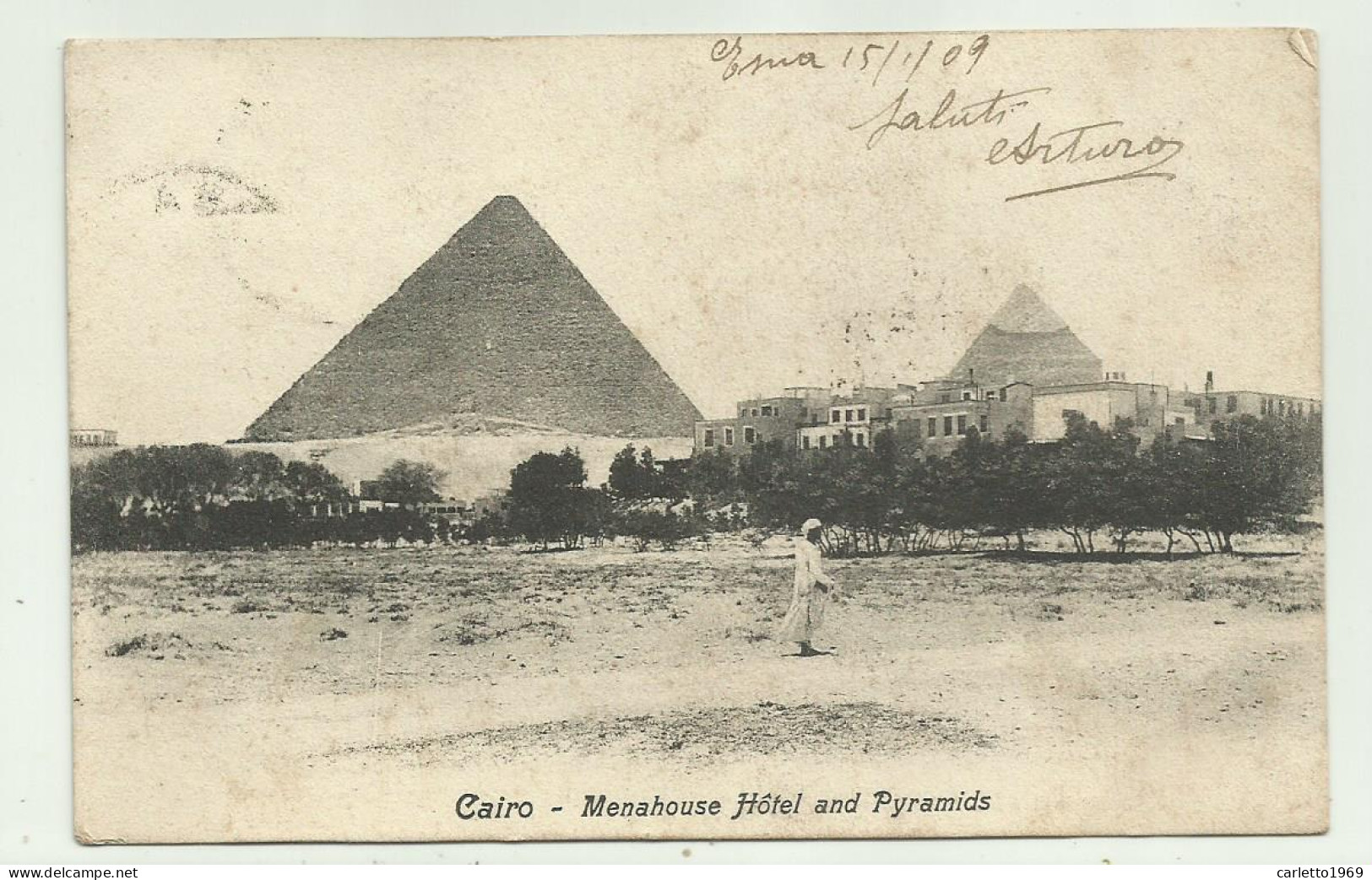 CAIRO - MENAHOUSE HOTEL AND PYRAMIDS   - VIAGGIATA FP - Guiza