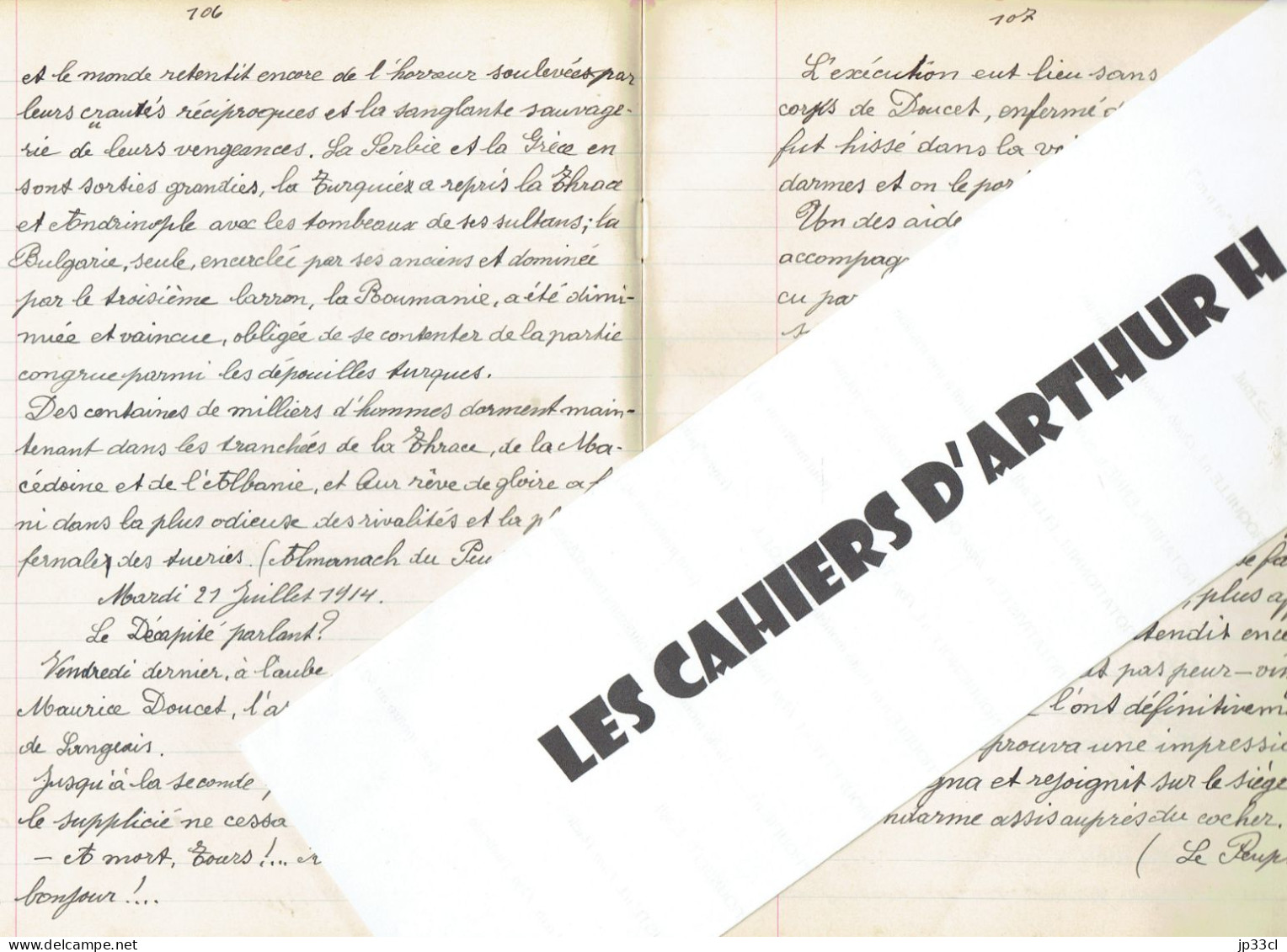 Le Décapité Parlant ? L’exécution De Maurice Doucet, Assassin D’un Jeune De Langeais (Le Peuple, 21/7/1914) - Le Peuple