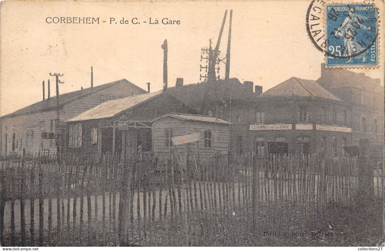 62-CORBEHEM- LA GARE - Andere & Zonder Classificatie