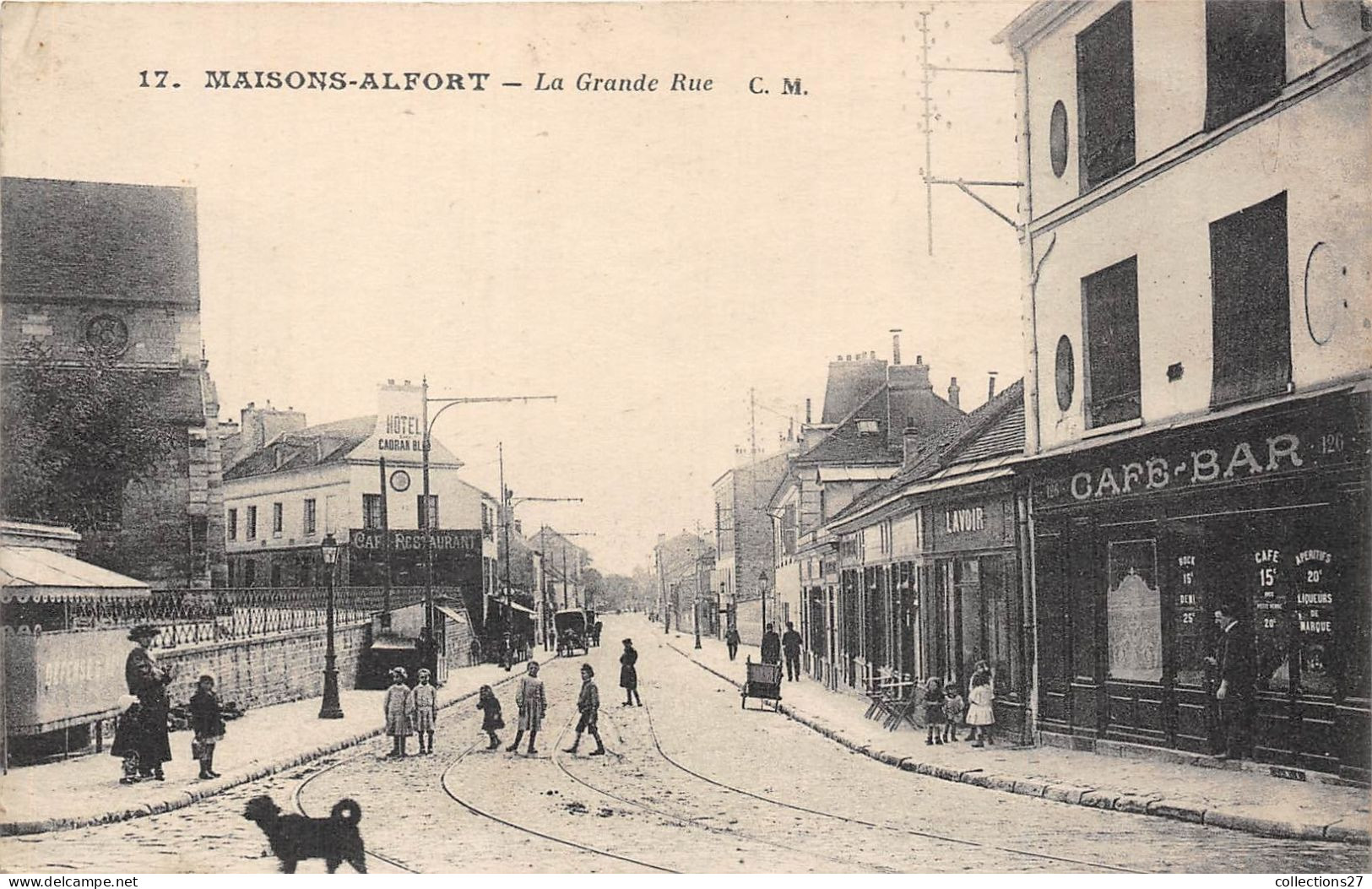 94-MAISON-ALFORT- LA GRANDE RUE - Maisons Alfort