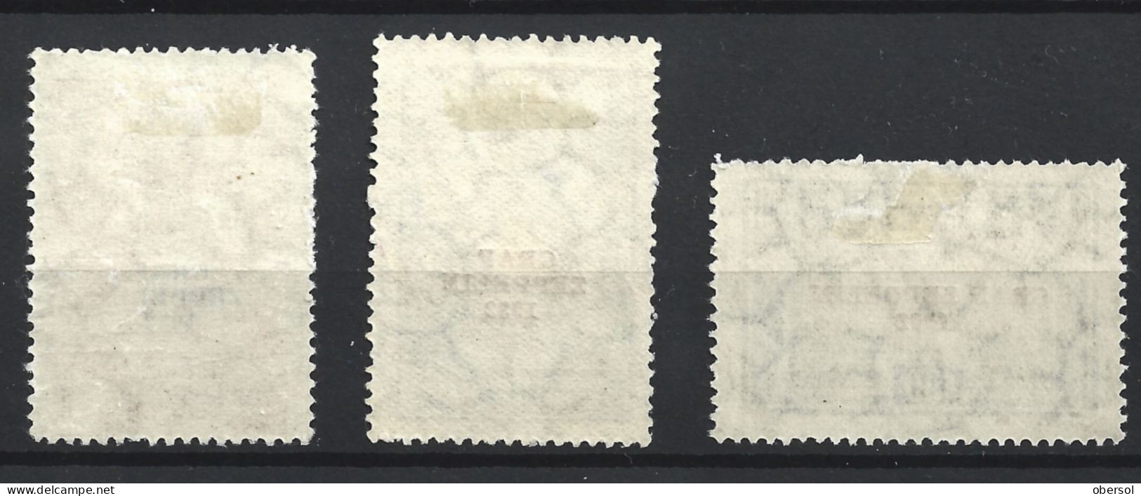 Argentina 1932 Graf Zeppelin Overprint Complete Set MH Stamps ** HCV ** - Unused Stamps