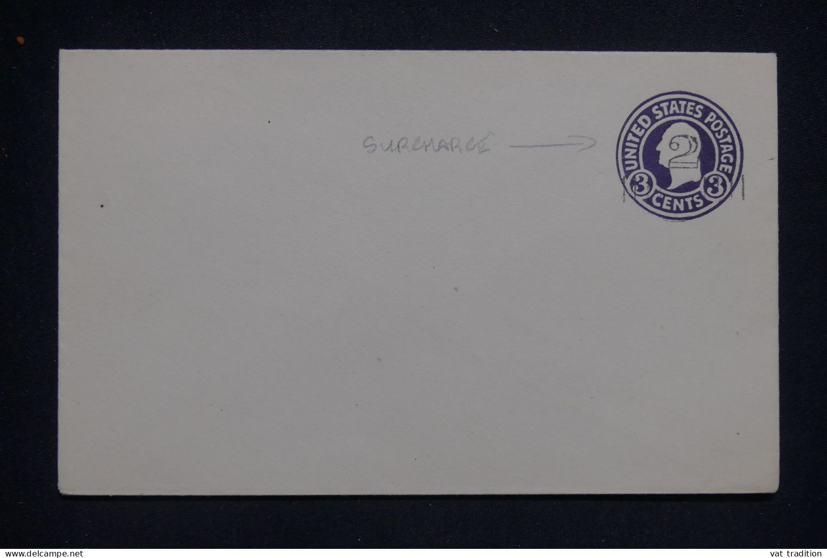 ETATS UNIS - Entier Postal Surchargé,non Circulé- L 143574 - 1901-20