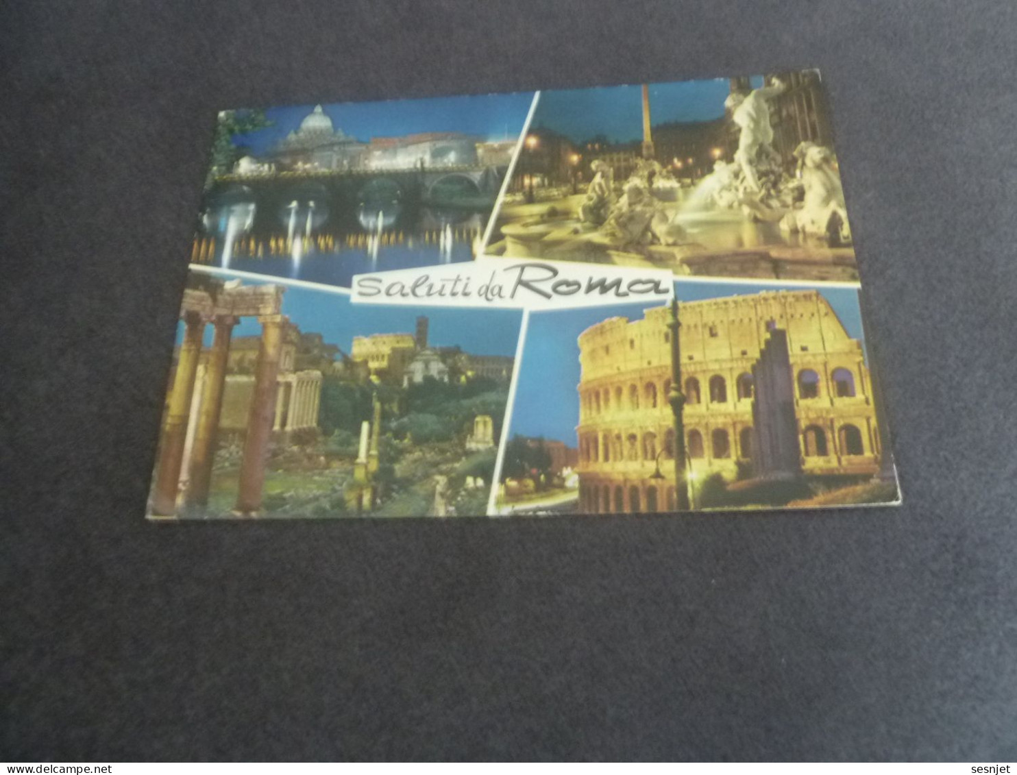 Saluti Da Roma - Rome - Multi-vues - 423 - Editions Plurigraf - Kodak - Année 1988 - - Viste Panoramiche, Panorama