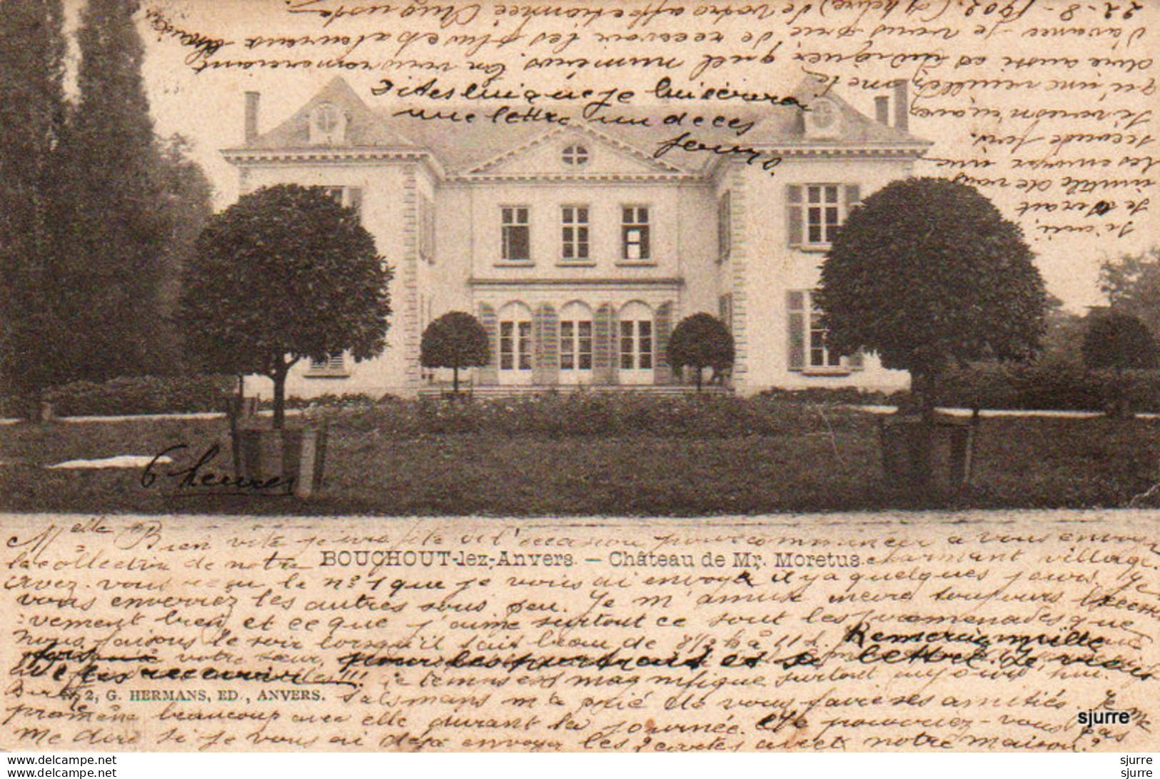 Boechout - Kasteel - Château De Mr. Moretus - Bouchout-lez-Anvers - Böchout