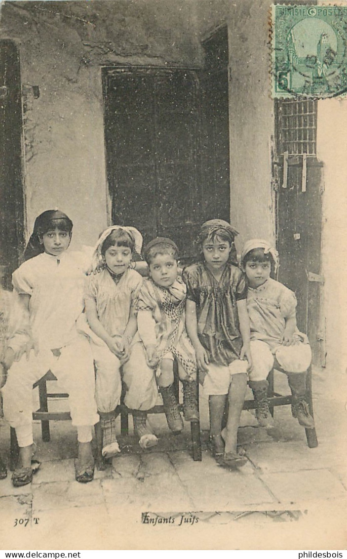 TUNISIE  JUDAÏCA   Enfants Juifs - Judaisme