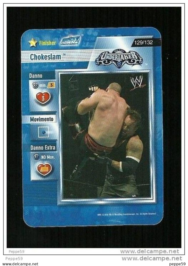 Figurina Wrestling - Card  129-132 - Tarjetas