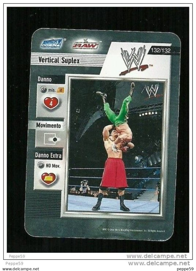 Figurina Wrestling - Card  132-132 - Tarjetas