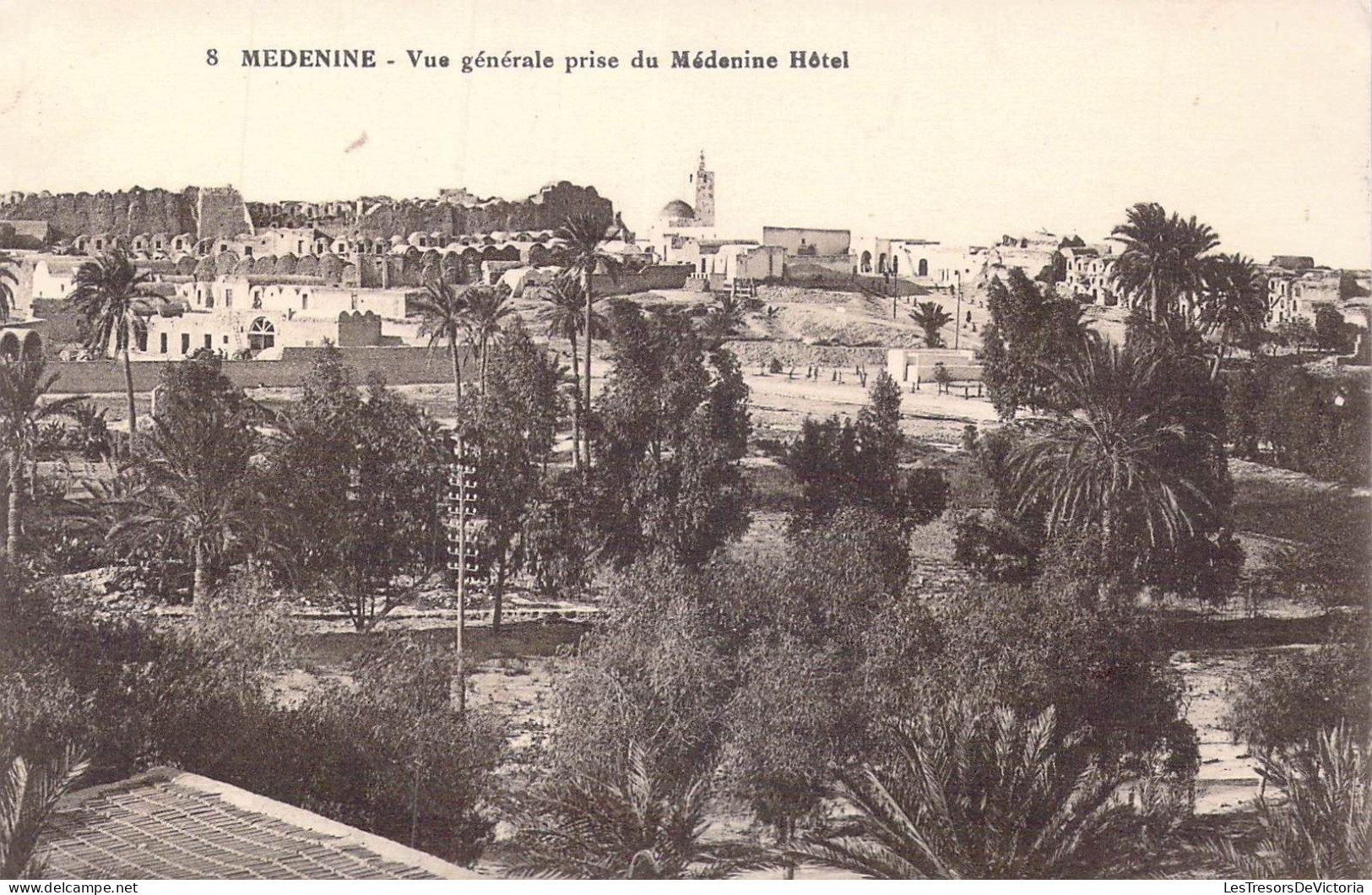 TUNISIE - Medenine - Vue Générale Prise Du Médenine Hôtel - Carte Postale Ancienne - Tunisie