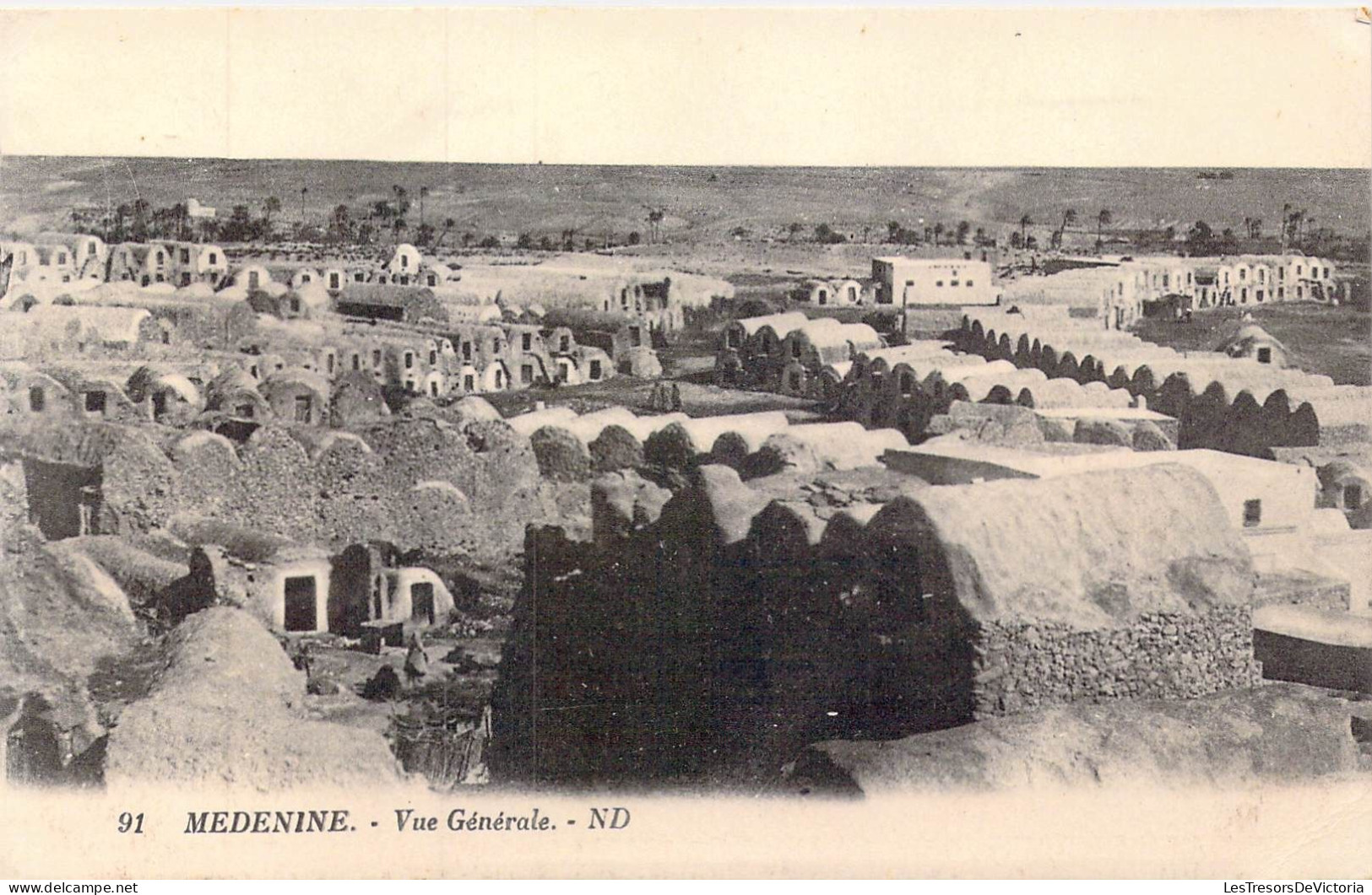 TUNISIE - Medenine - Vue Générale - Carte Postale Ancienne - Tunisia