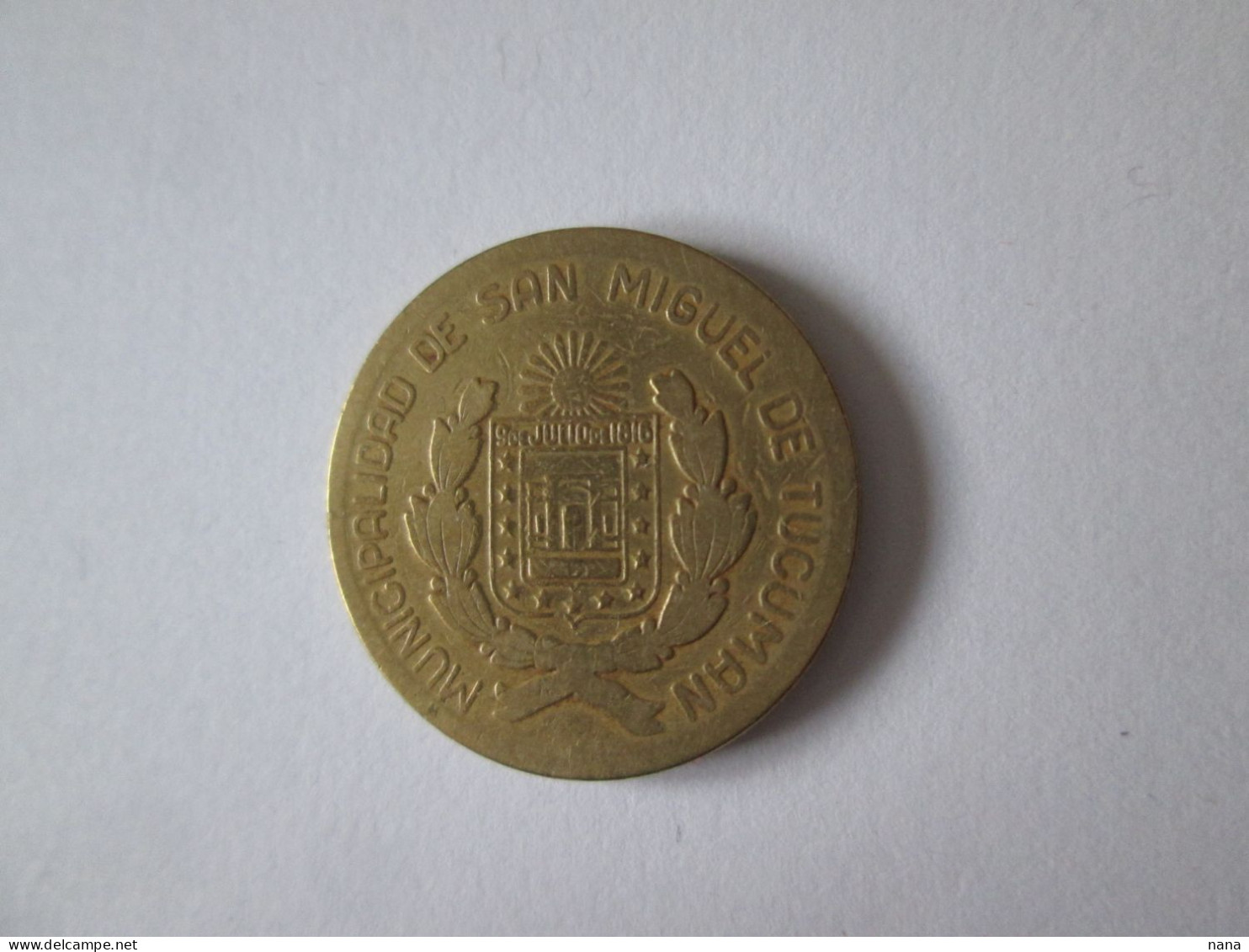 Argentina-Trapasa Bus Token/jeton San Miguel De Tucuman - Monedas / De Necesidad