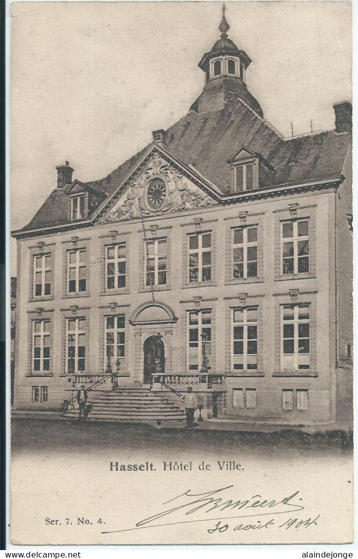 Hasselt - Hôtel De Ville - 1904 - Hasselt