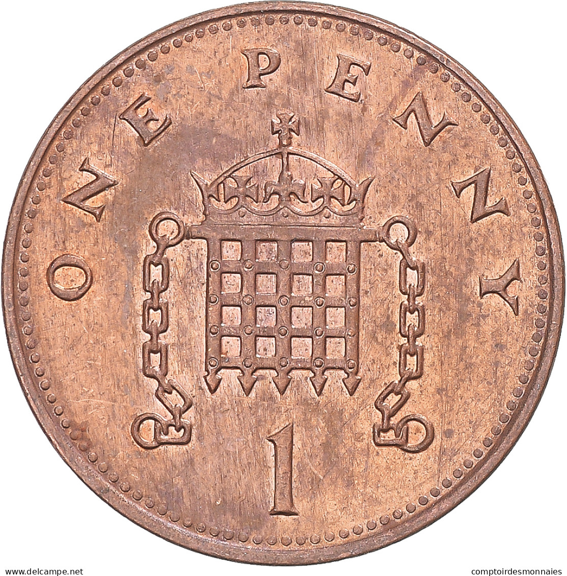 Monnaie, Grande-Bretagne, Penny, 1995 - 1 Penny & 1 New Penny