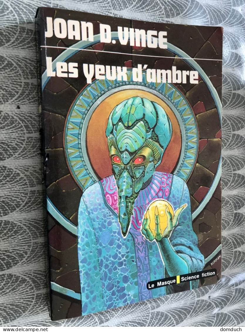 LE MASQUE S.F. N° 102  Les Yeux D’Ambre  John D. VINGE 1976 - Le Masque SF