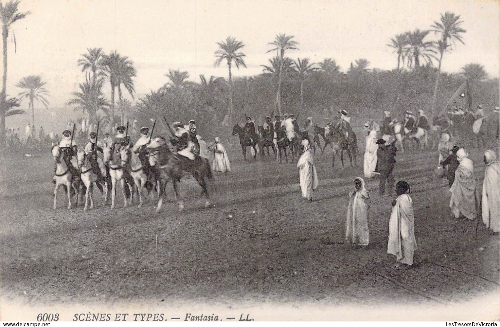 ALGERIE - Scènes Et Types - Fantasia - Carte Postale Ancienne - Szenen