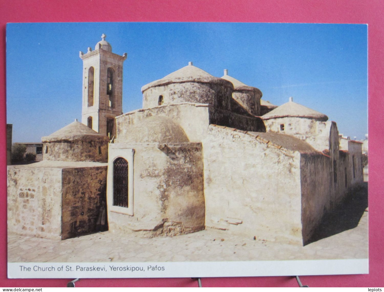 Chypre - Paphos - The Church Of St. Paraskevi - Yeroskipou - R/verso - Chypre