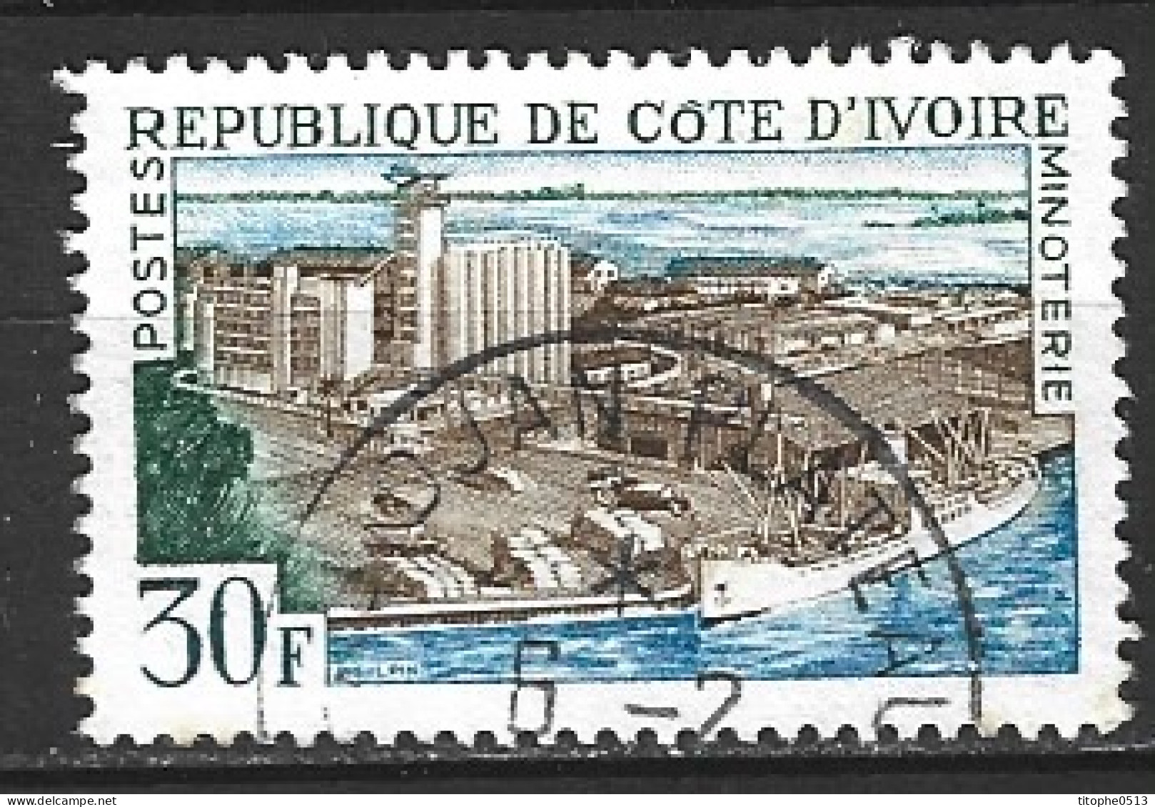 COTE D'IVOIRE. N°273 Oblitéré De 1968. Minoterie. - Alimentation