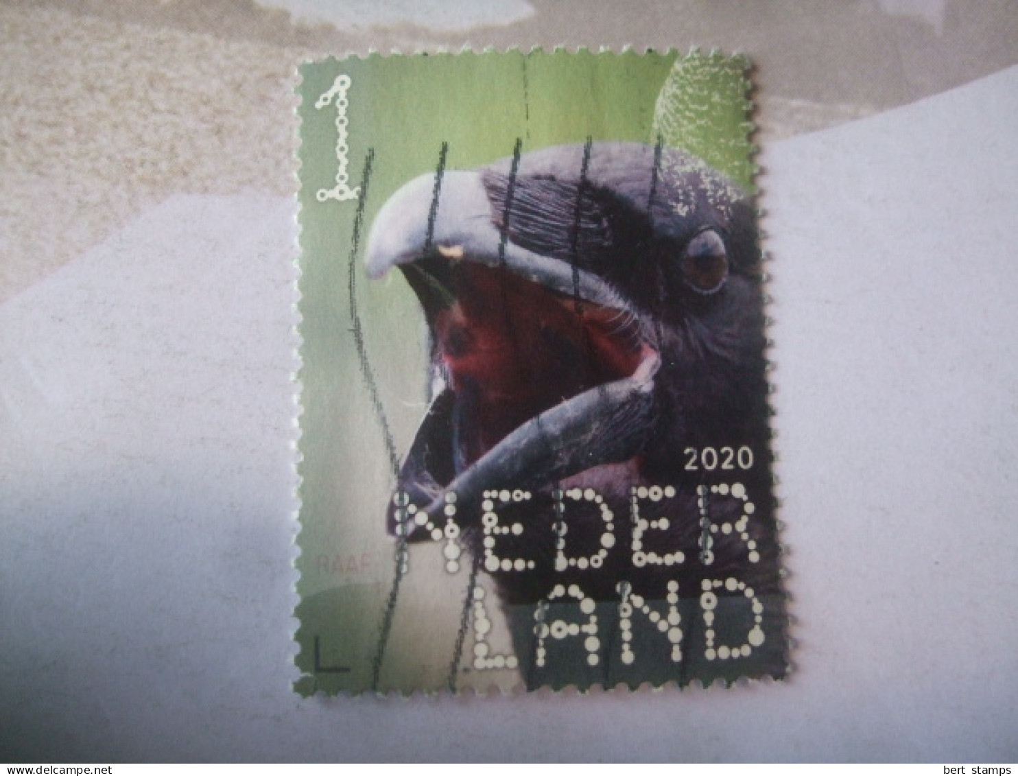 Nederland Beleef De Natuur Gebruikt 3865 Raaf  - Used Stamps