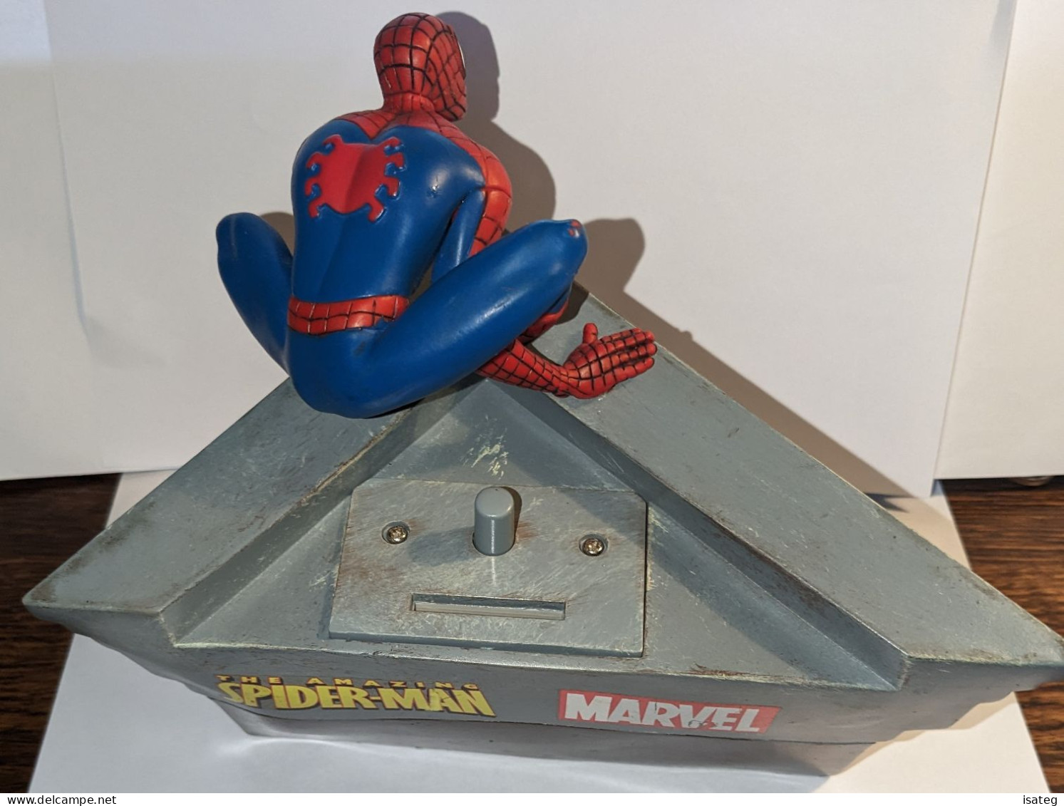 Tirelire Parlante Spiderman Lansay Vintage - Other & Unclassified