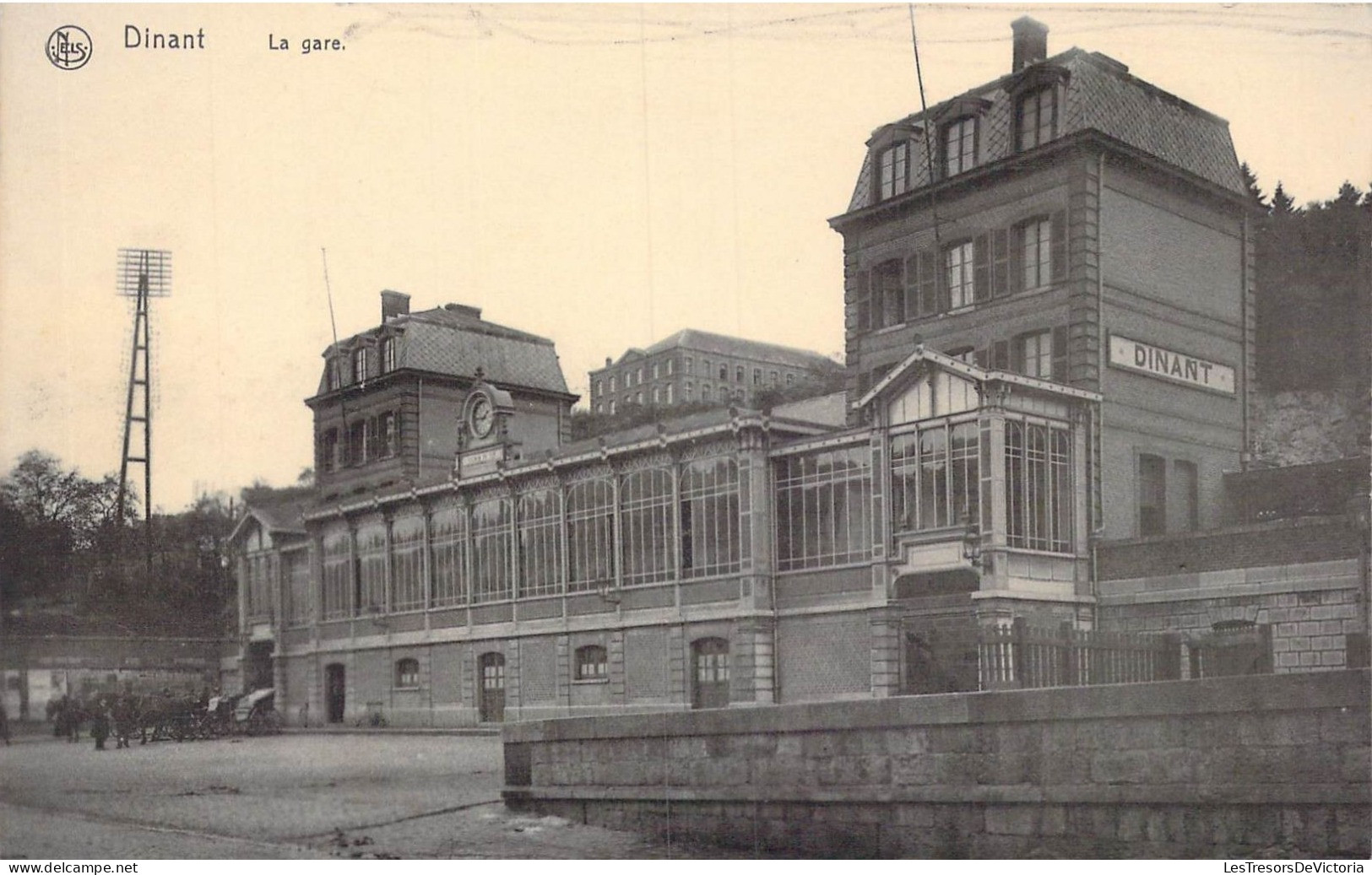 BELGIQUE - Dinant - La Gare - Carte Postale Ancienne - Dinant