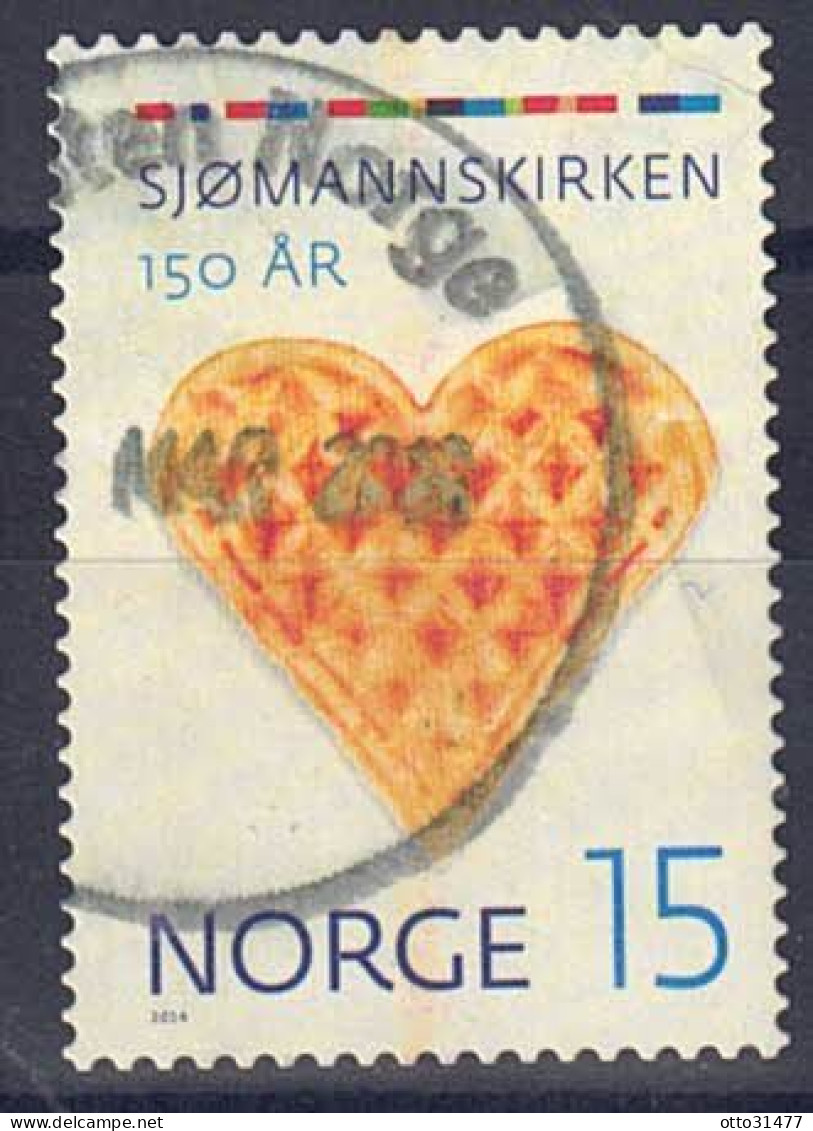 Norwegen 2014 - Seemannskirche, Nr. 1837, Gestempelt / Used - Gebruikt
