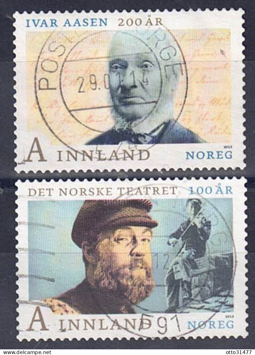 Norwegen 2014 - Nat. Jahr Der Sprachen, Nr. 1825 - 1826, Gestempelt / Used - Used Stamps