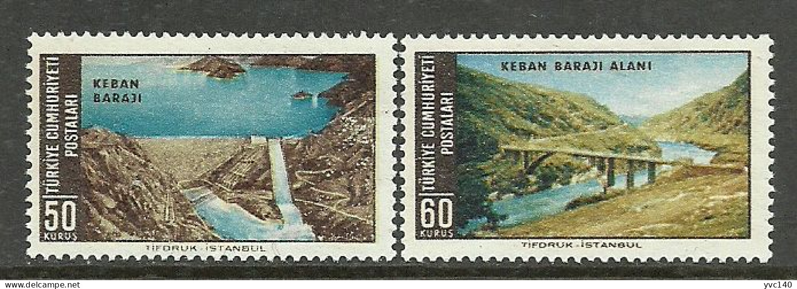 Turkey; 1966 Inauguration Of Keban Dam - Eau