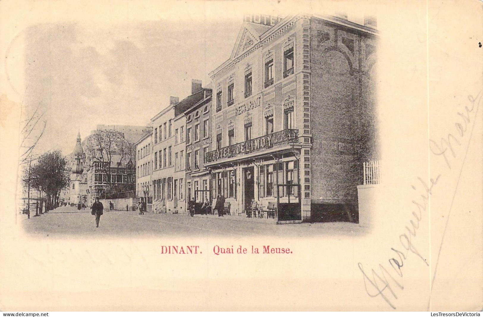 BELGIQUE - Dinant - Quai De La Meuse - Carte Postale Ancienne - Dinant