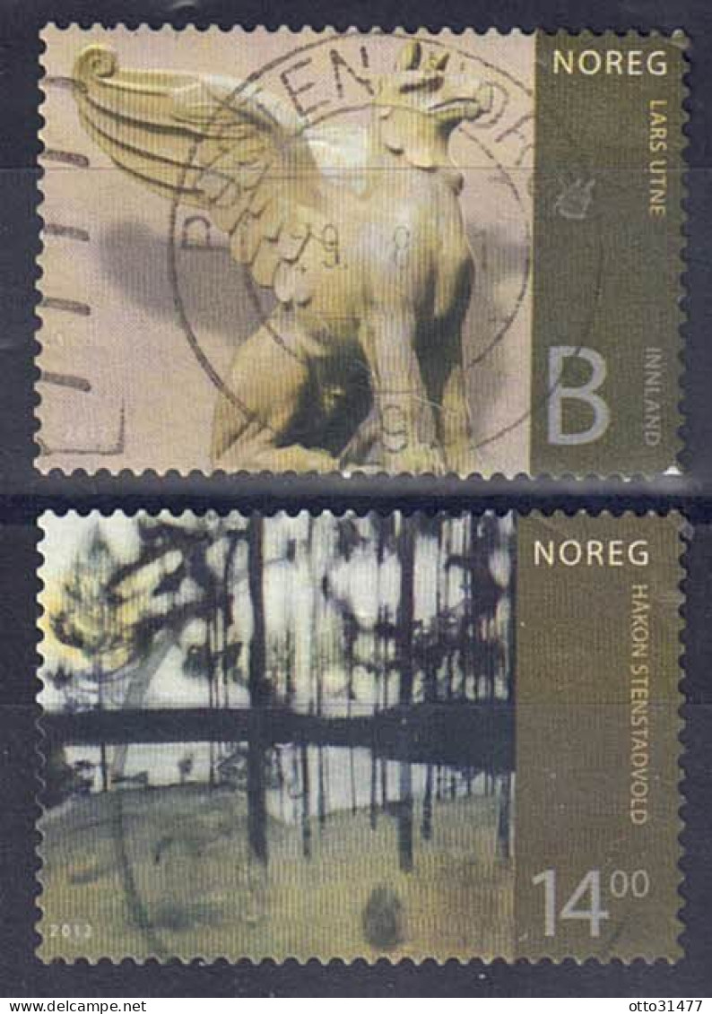Norwegen 2012 - Kunst, Nr. 1772 - 1773, Gestempelt / Used - Oblitérés