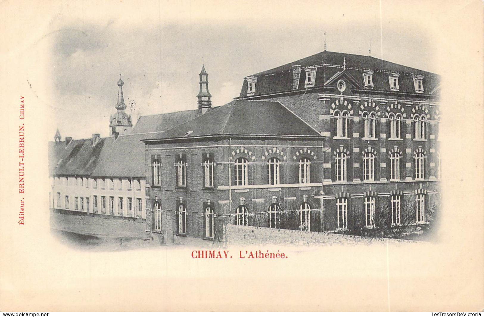 BELGIQUE - Chimay - L'Athénée - Carte Postale Ancienne - Chimay
