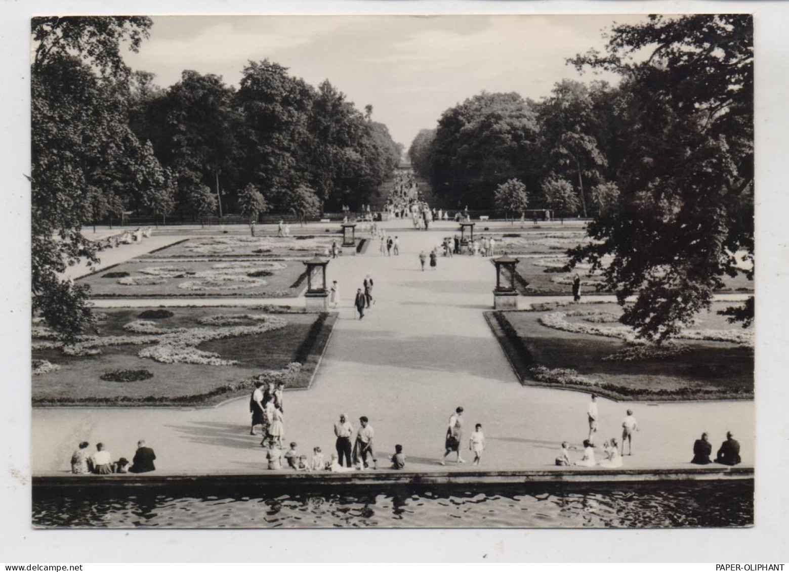 1000 BERLIN - FRIEDRICHSFELD, Tierpark Berlin (Zoo), Hauptallee - Hohenschoenhausen