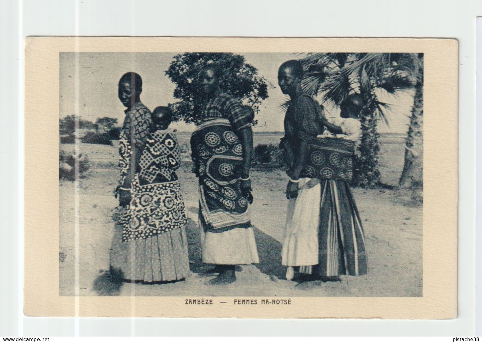 ZAMBIE LISBON De 1950, éthenique " Femmes Ma Rotsè " - Zambia