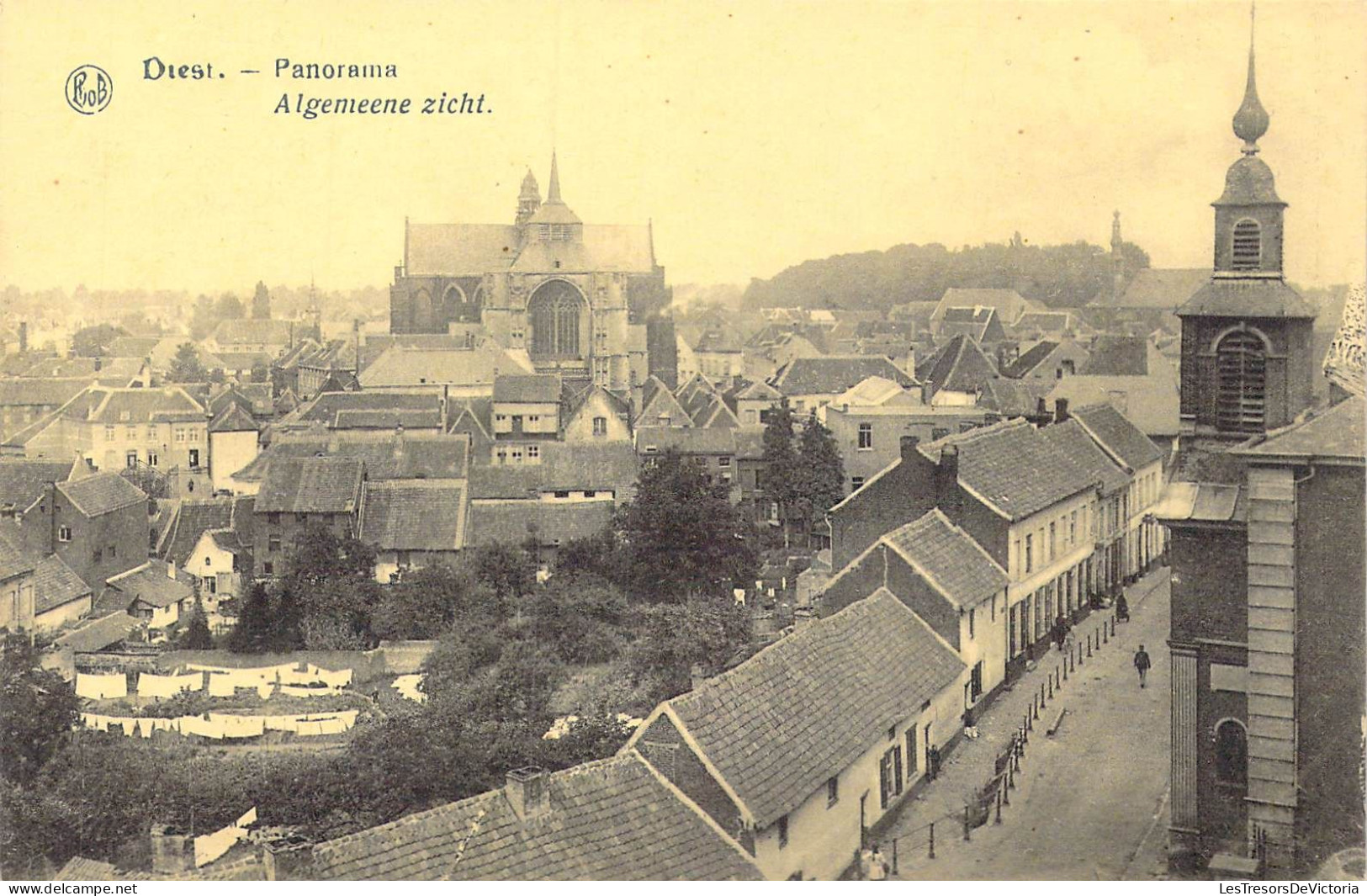 BELGIQUE - Diest - Panorama - Carte Postale Ancienne - Diest