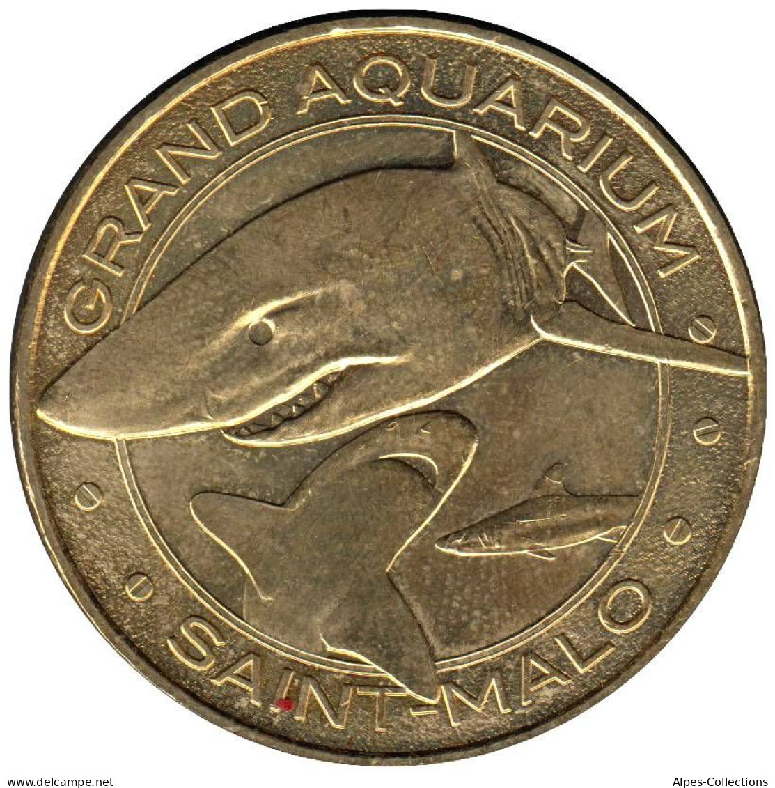 35-1391 - JETON TOURISTIQUE MDP - Grand Aquarium - Les Requins - 2012.1 - 2012