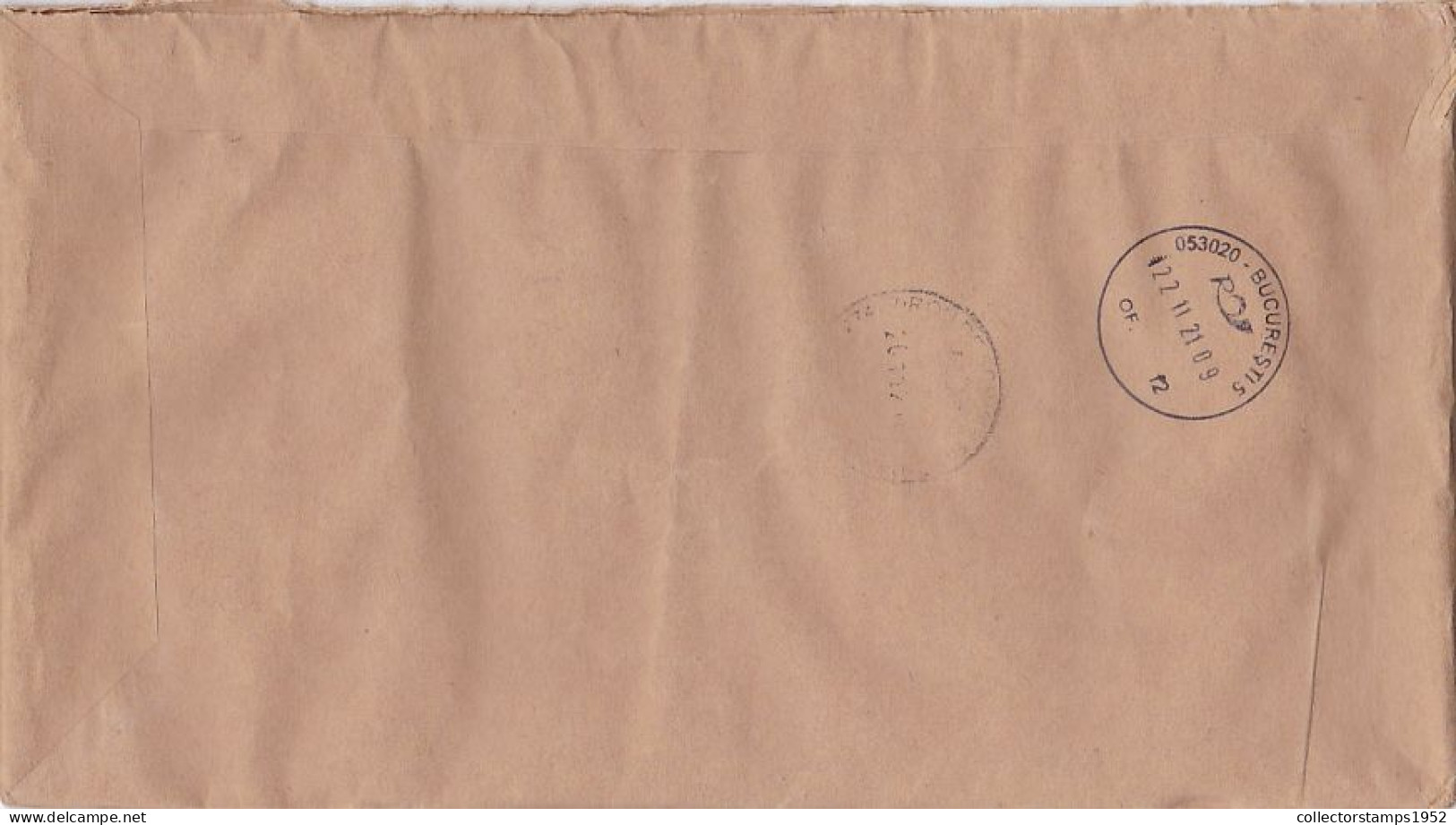 COAT OF ARMS, FINE STAMPS ON REGISTERED COVER, 2021, RUSSIA - Briefe U. Dokumente