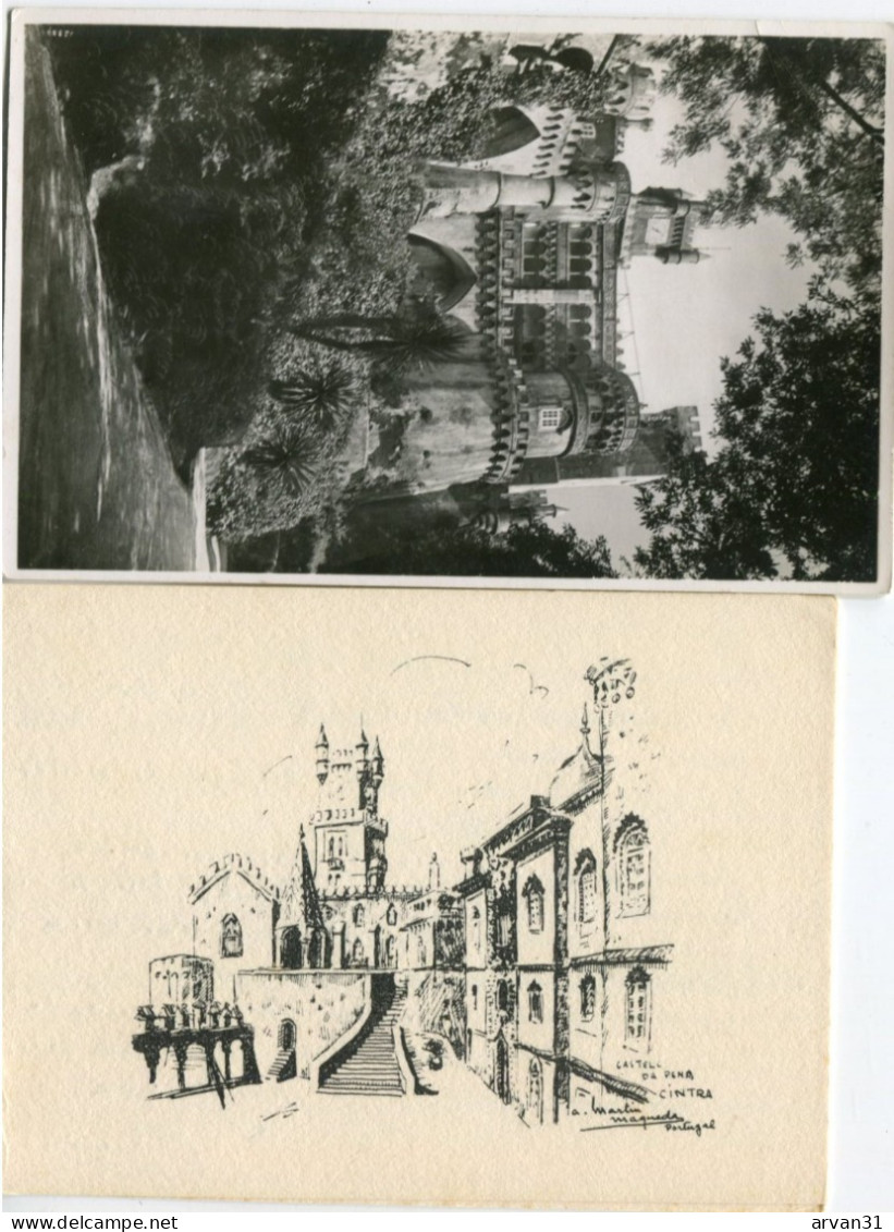 SINTRA - LOT De 2 CARTES POSTALES - - Otros & Sin Clasificación