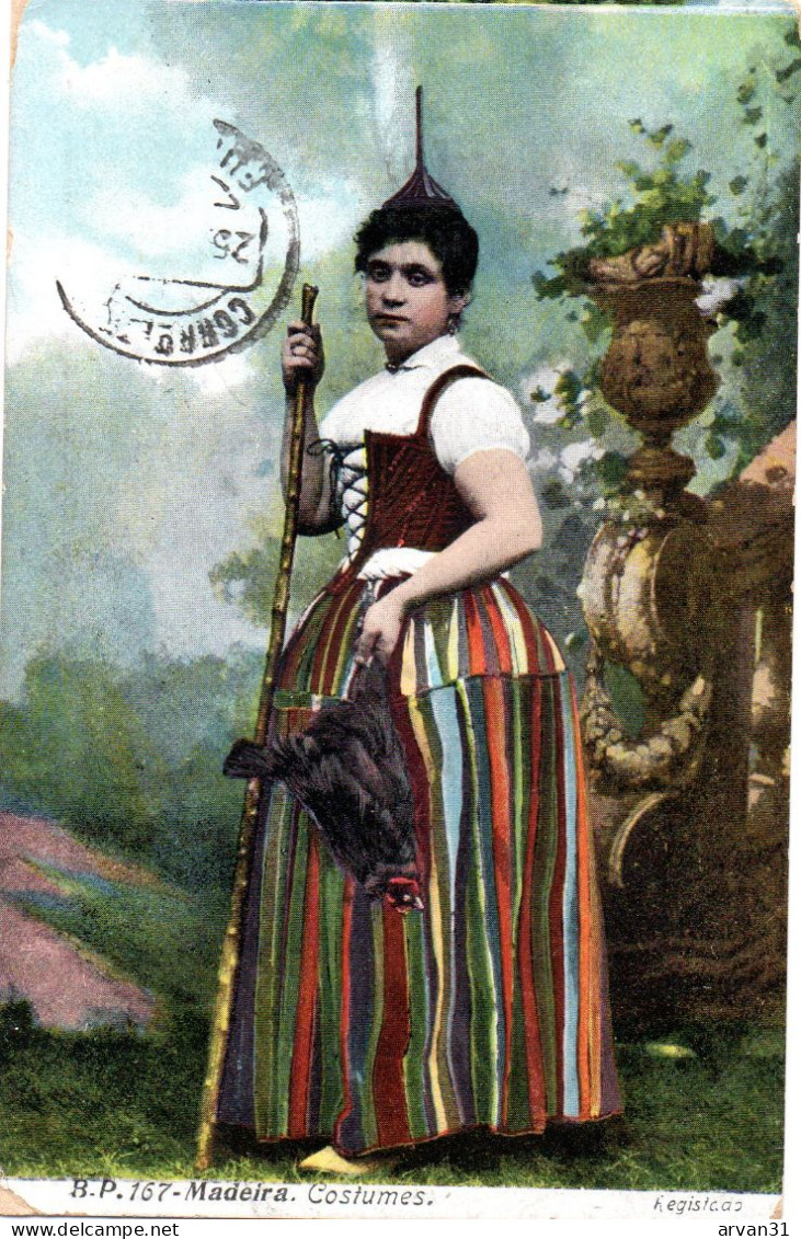 MADEIRA  -  COSTUMES  - 1912 - - Madeira