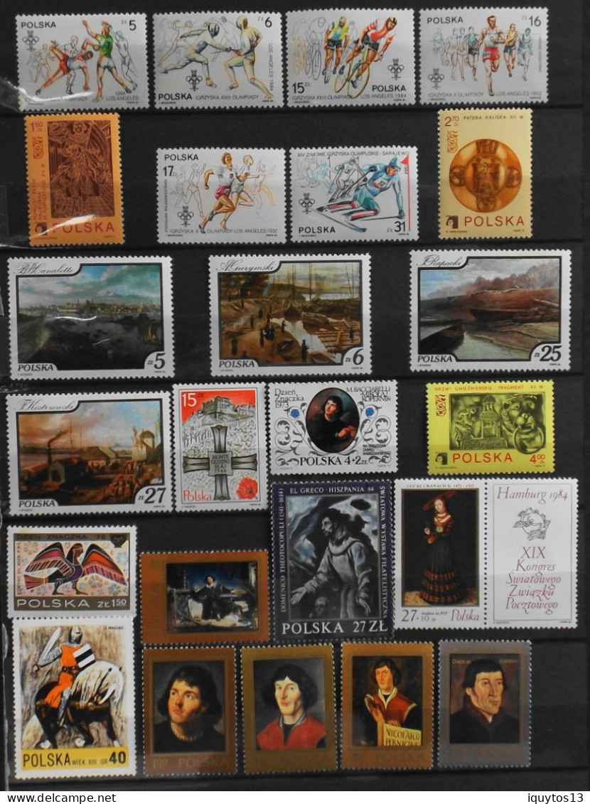 Pologne > Collections > Pologne - Lot De 25 Timbres Neufs** Différents - TBE - Collections