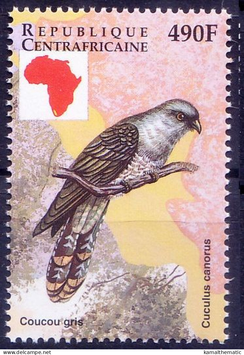 Common Cuckoo, Birds, Central Africa 1999 MNH - Cuco, Cuclillos