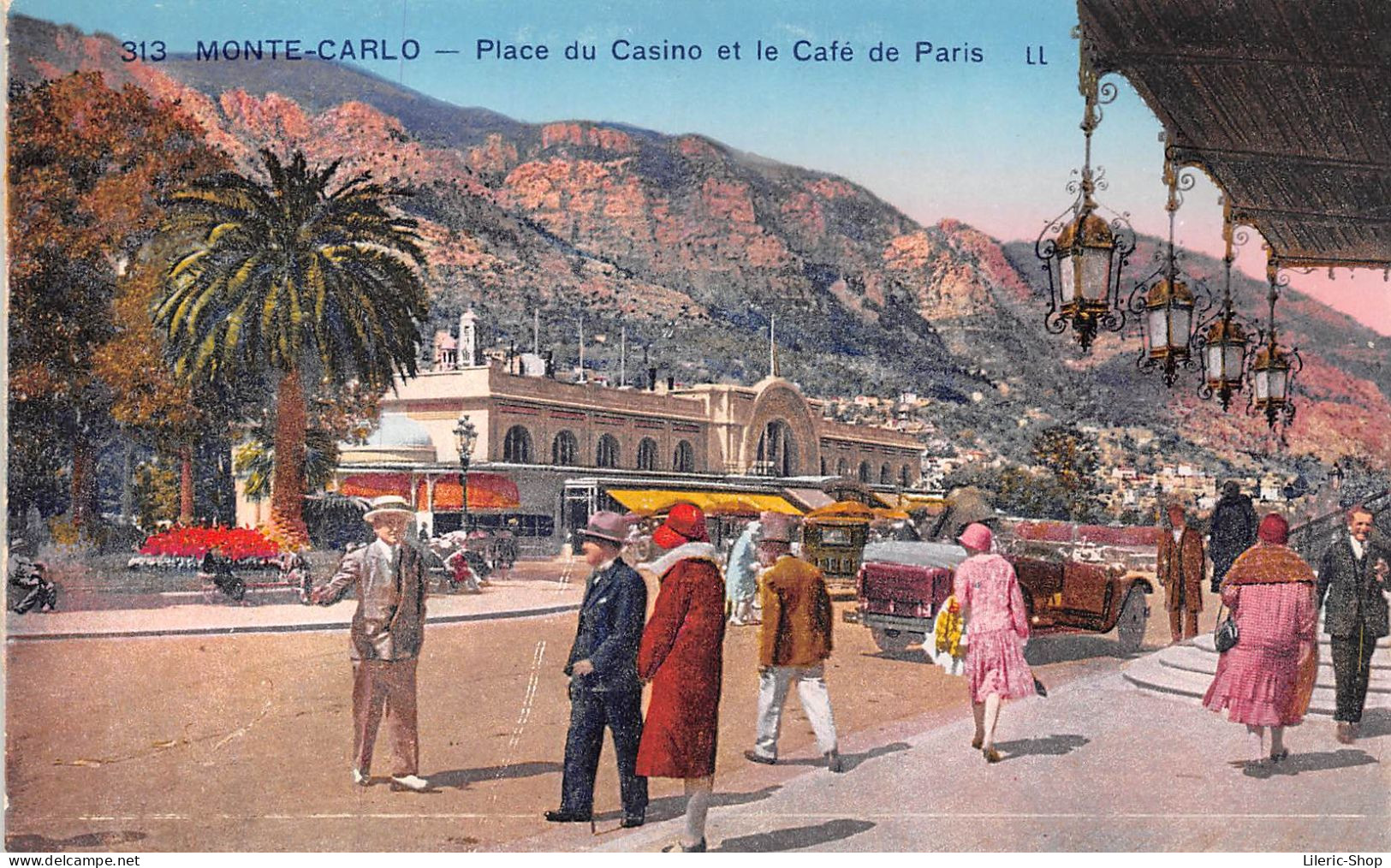 MONTE-CARLO - Place Du Casino Et Le Café De Paris LL - Spielbank