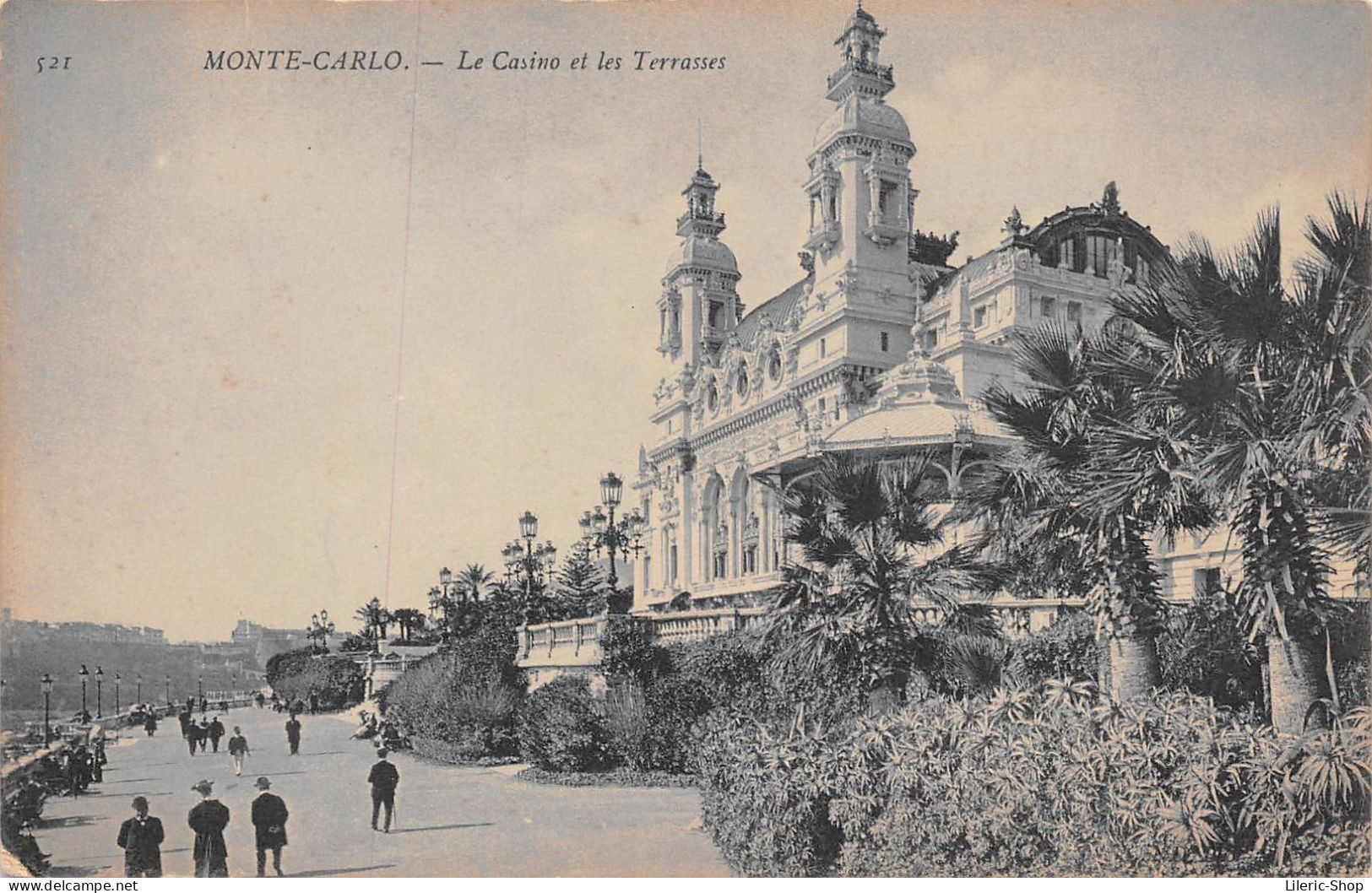 MONTE-CARLO. 1 Le Casino Et Les Terrasses - Spielbank