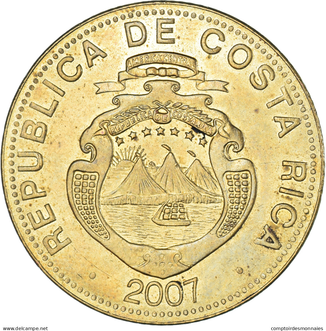 Monnaie, Costa Rica, 500 Colones, 2007 - Costa Rica