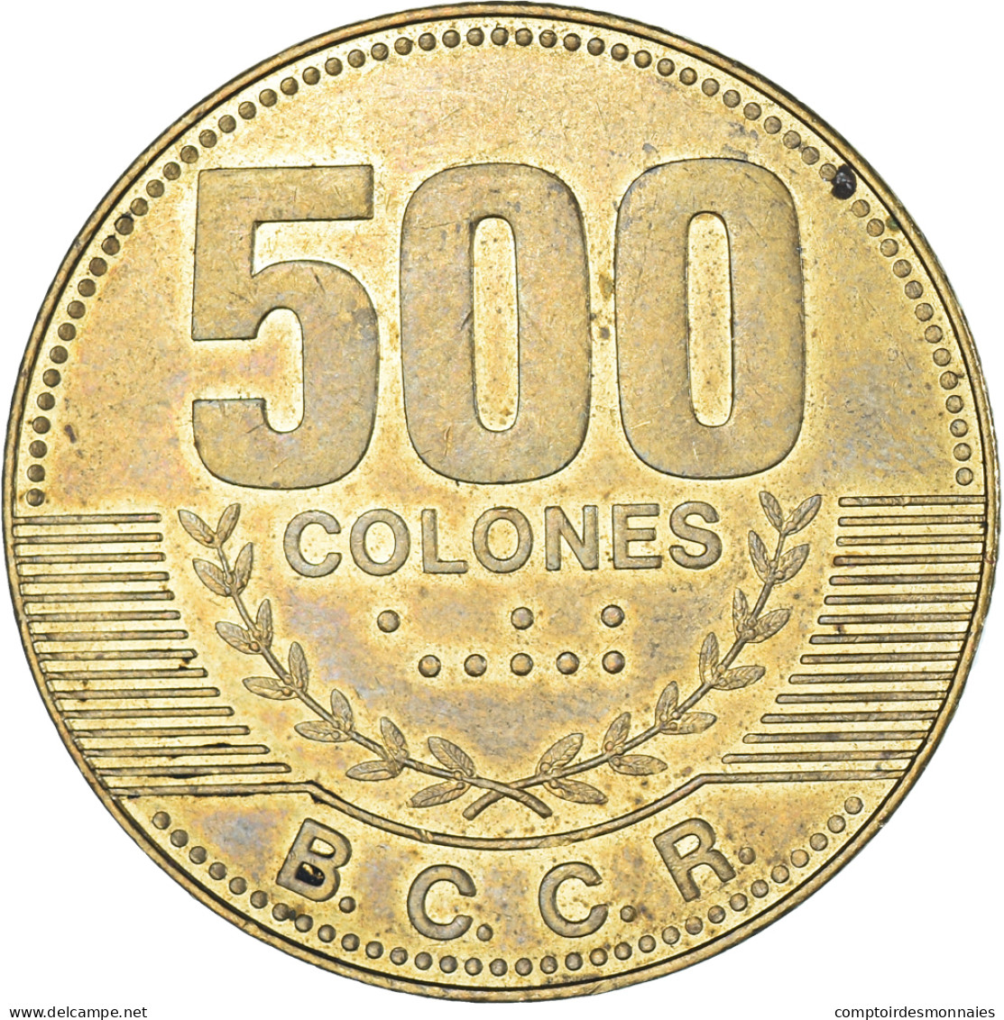 Monnaie, Costa Rica, 500 Colones, 2007 - Costa Rica